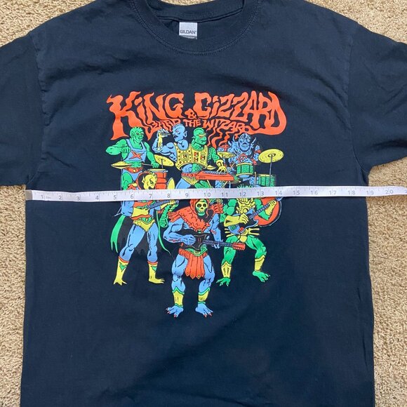 King Gizzard & The Lizard Wizard band tee - official merch, Masters black - Picture 6 of 7